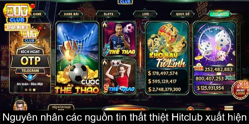 Hitclub Có Lừa Đảo Hay Không? Thật Hư Các Tin Đồn Xuất Hiện 2 Các nguyên nhân khiến nguồn tin Hitclub lừa đảo xuất hiện rầm rộ